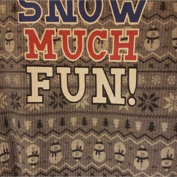 Boys Snow Much Fun Onesie Long Sleeve - Picture 3 of 5